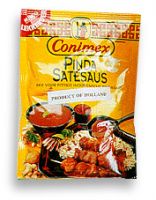 Conimex Peanut Satay Sauce Dry Mix 2.45oz bag