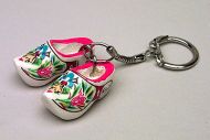 Keychain 2 Clogs Multi Color Mill