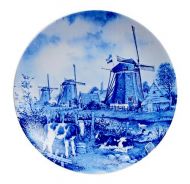 PLATE BLUE 9 INCH MILL & COWS