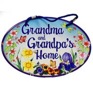 Door Sign Grandma & Grandpa's Home 